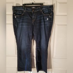 Silver jeans 22w plus x 31 Run BIG